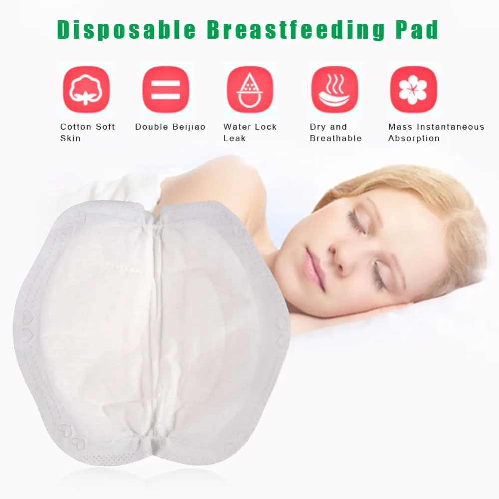 Buy 100Pcs Disposable Breastfeeding Pads Mother's