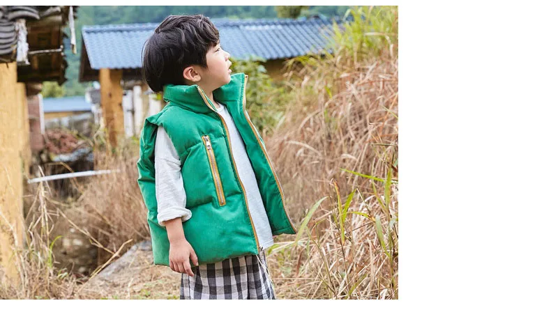 Velour Sleeveless Long Solid Boys Warm Jackets For Girls Winter Vests Kids Outerwear Tops Clothing Baby Zipper Cotton Vest Girls (17)