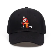 Футбол плеер шляпа c вышивкой, для отца для мужчин женщин Регулируемый браслет в стиле «хип-хоп» Бейсбол Кепки