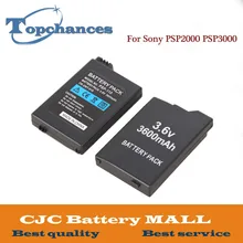 2 шт Высокое качество 3,6 V 3600mAh сменная батарея для sony psp 2000 psp 3000 psp 2000 psp 3000 геймпад аккумуляторы с контроллером