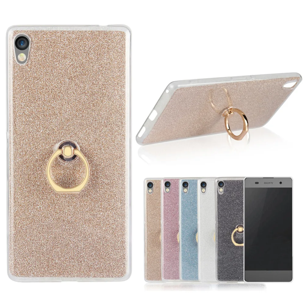 Модные блестящие блеск Чехол для телефона sony Xperia C6 Мягкие силиконовые ультра