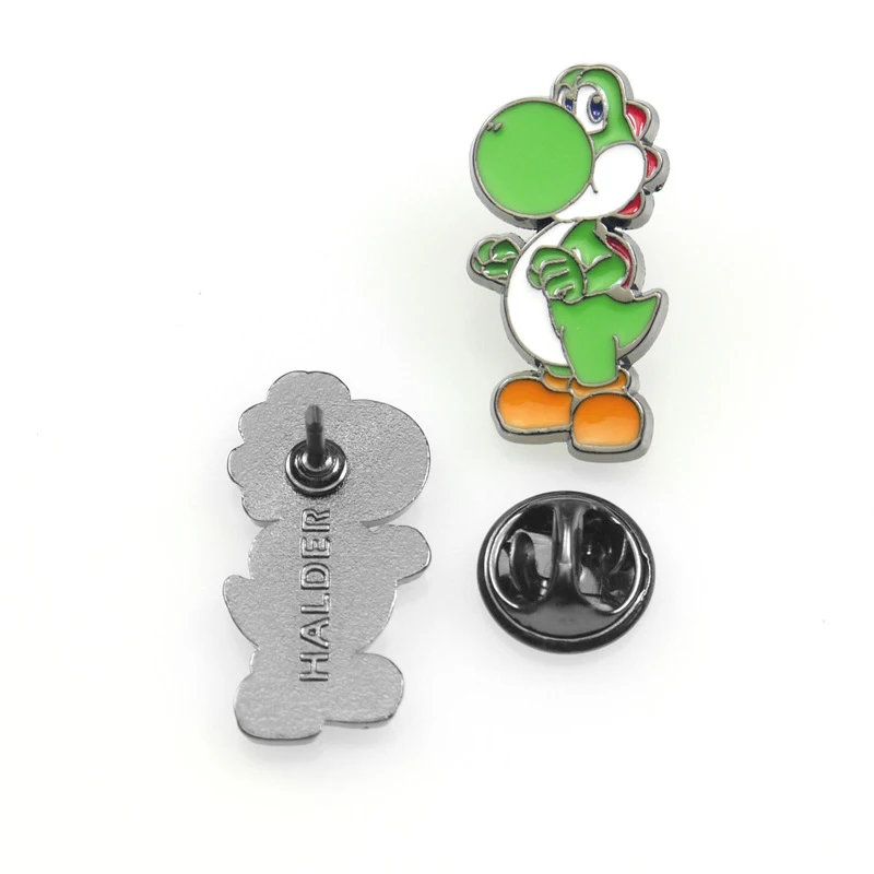 P3901 Dongmanli Fashion Kawaii Super Mario Metal Enamel Brooches and Pins Collection Lapel Pin Badge Jewelry