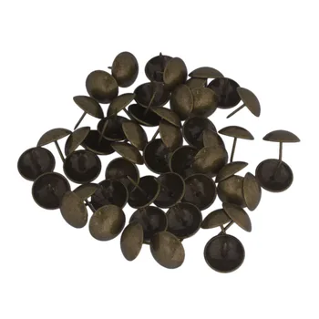 

Replacement Bronzy Antique Upholstery Nails Tacks Studs Ancient Style Furniture Fix 25 x 25mm Pack of 50