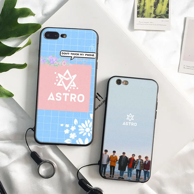 

Astro Kpop boy Band Coque soft silicone TPU Phone Case cover Shell For Apple iPhone 5 5S SE 6 6S 6Plus 6sPlus 7 7Plus 8 8Plus X