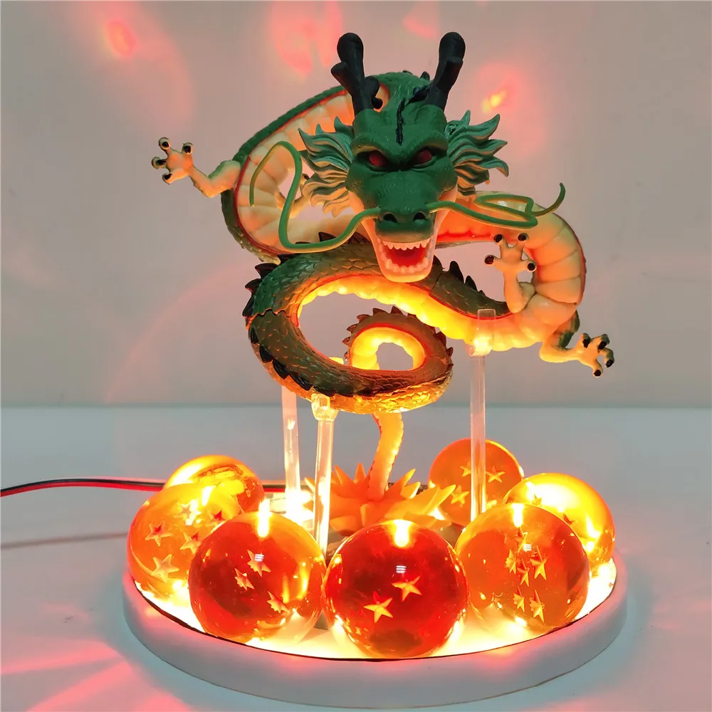 Dragon Ball DBZ Shenron СВЕТОДИОДНЫЙ Ночник DIY набор кристалл фигурка даргон шар супер GT Shenron игрушки для детей Luminaria