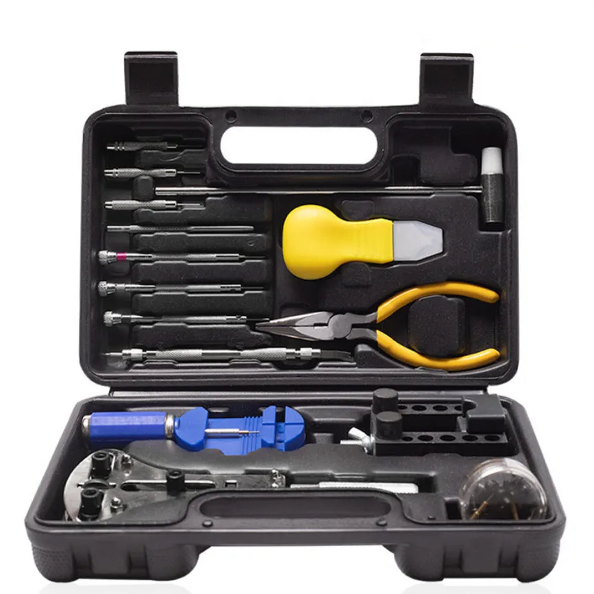 

SANYU Professional Watch Tools Opener Repair Tool Kit Clock Repair Tool Kit Case Opener Link Watch Pin Remover Set Spring Bar