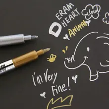 1 шт. металлическая краска ручка маркеры фотоальбом DIY цветная ручка школьные офисные принадлежности канцелярские принадлежности