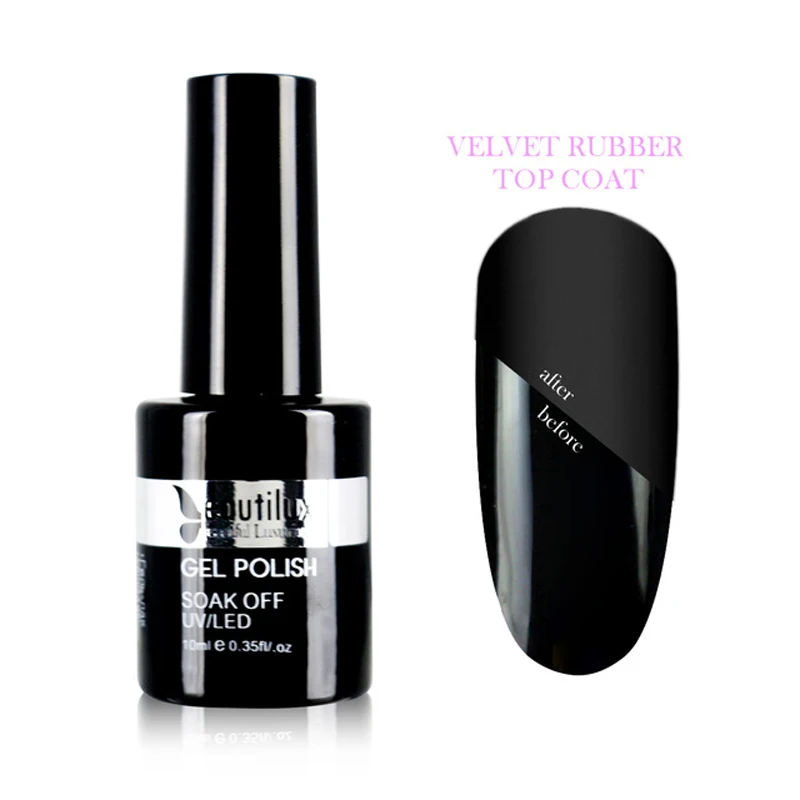 

Beautilux Base Top Gel Clear Milky White Camouflage Nude Pink Rubber Base Coat Gel Polish UV LED Soak Off Gel Nail Polish 10ml