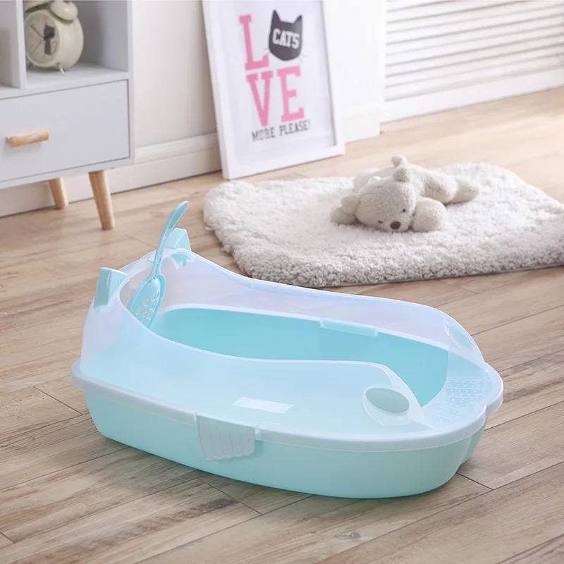 Пластиковый наполнитель SMARTPET для кошачьего туалета песочный ящик в форме кошки