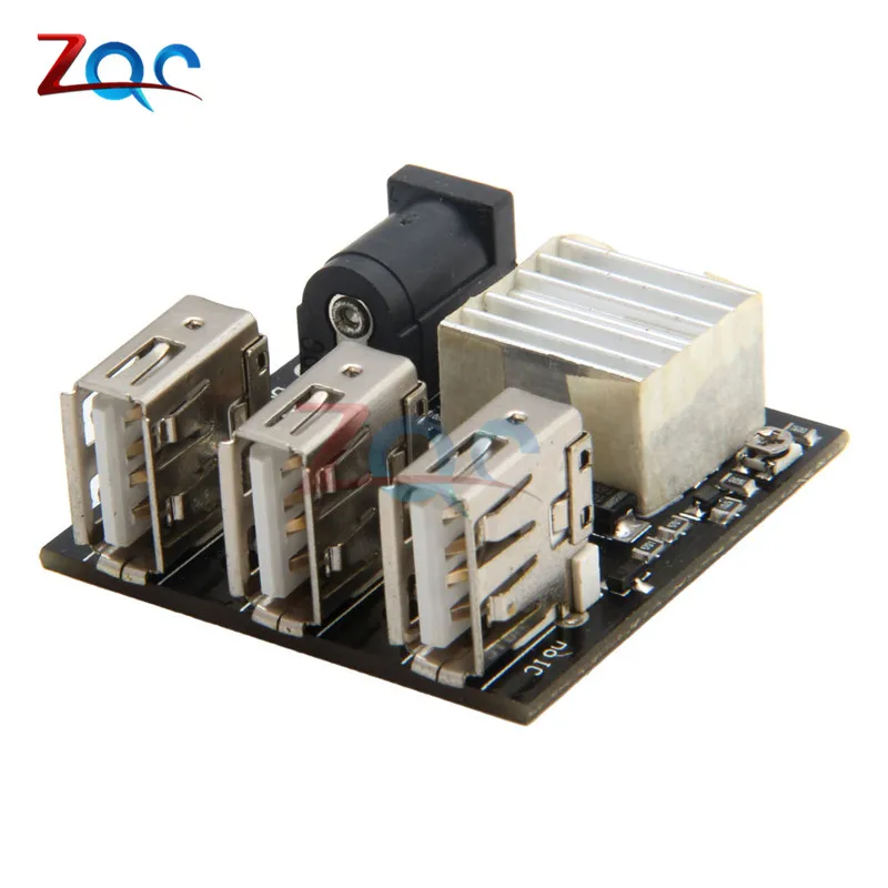 

Mini Charging Module Power Bank Step up Boost Module 3 Three USB Mini Charging Module Power Bank Module 9V/12V to 5V 8A