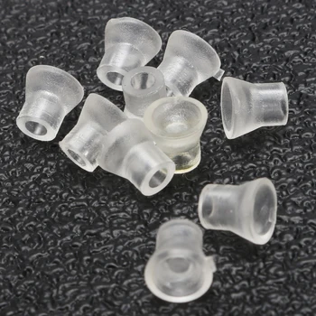 

50pcs Plastic Tattoo Ink Cup Tattoo Makeup Eyebrow Makeup Pigment Container Caps Disposable Accessories Pigment Ink Holder