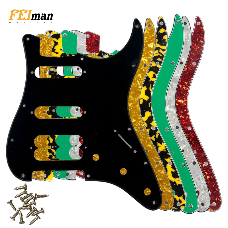 Аксессуары для гитары Pleroo Pickguard с 11 винтами крыла Stratocaster стандартная пластина