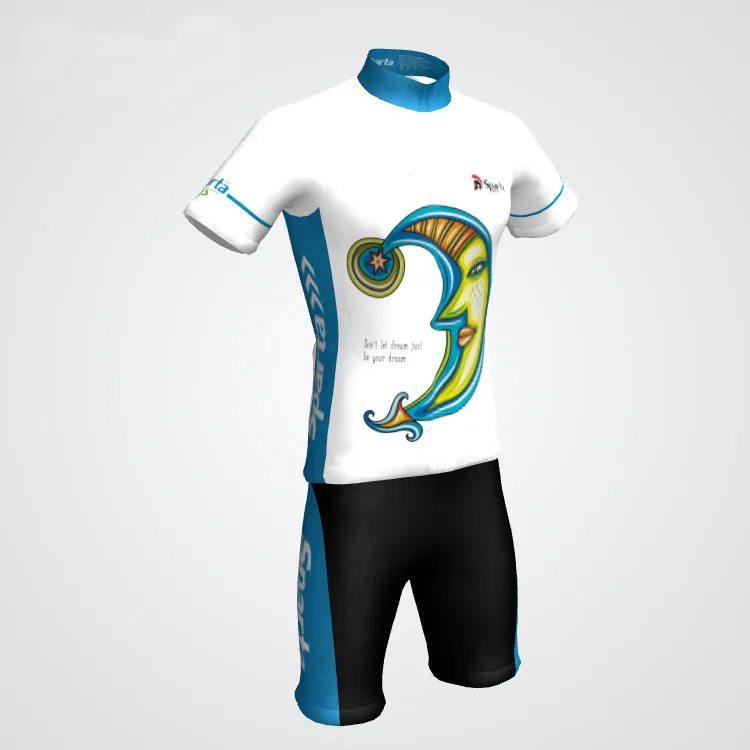 High Quality /New children Cycling Clothes Kid's jersey Shorts set /Wholesale Riding Jersey for boy girls CT02 | Спорт и