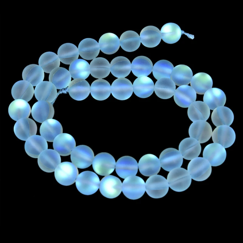 Круглые Бусины Из Натурального фиолетового кварца Aqua Aura 8 мм россыпью для