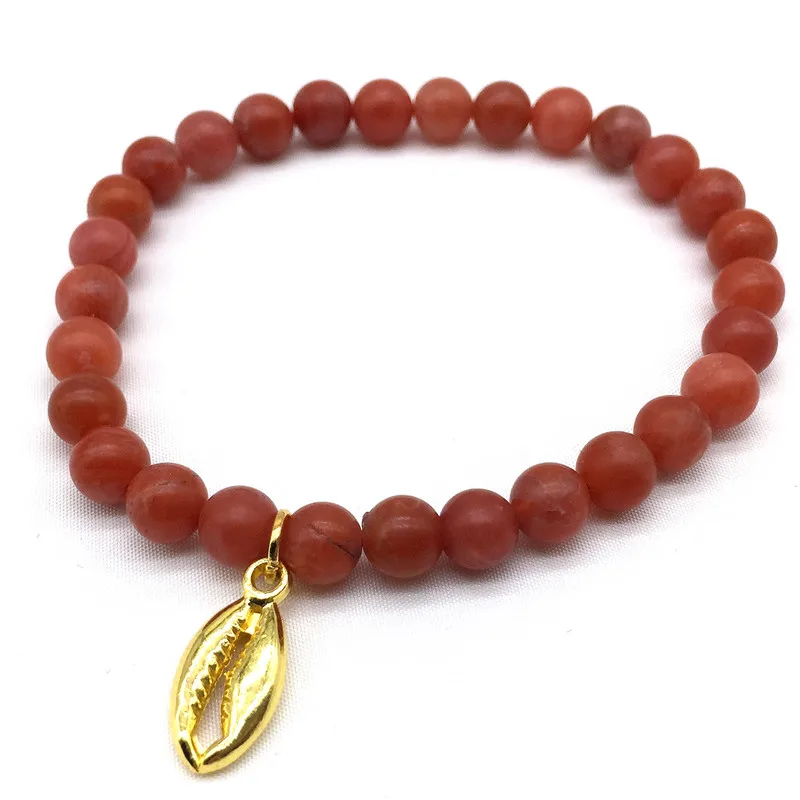 

Women Bracelets Nature Stone Nang Hong Agates 100% Really Color Not Synthetic 18-18.5 Girl Bracelet
