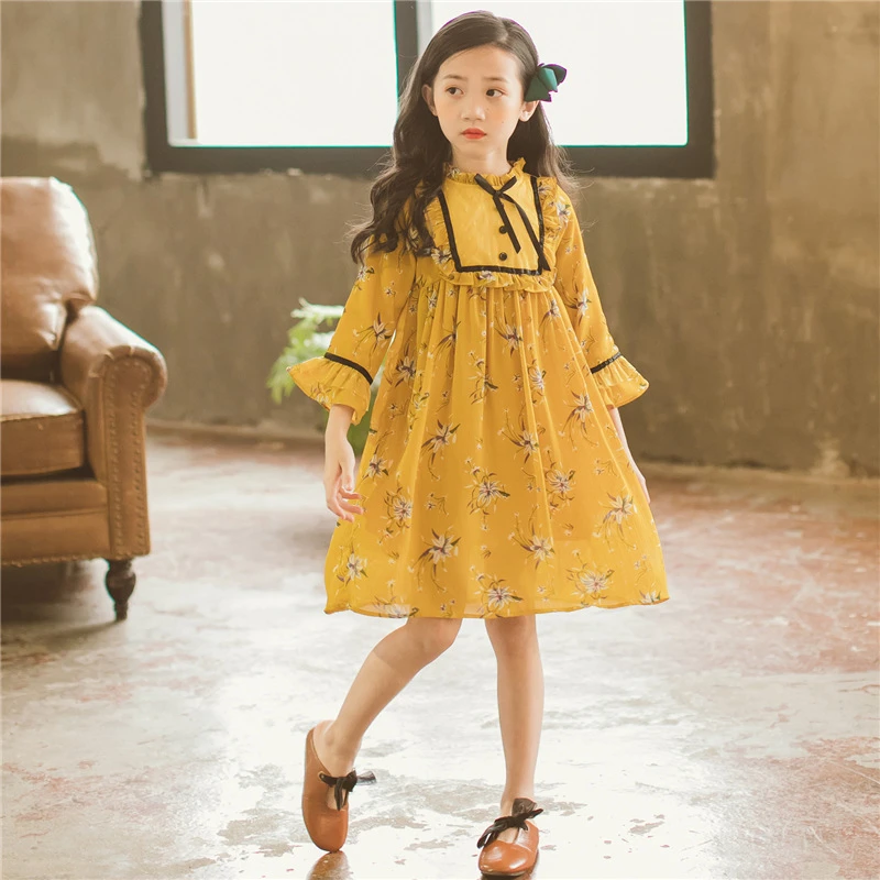 fall chiffon dresses