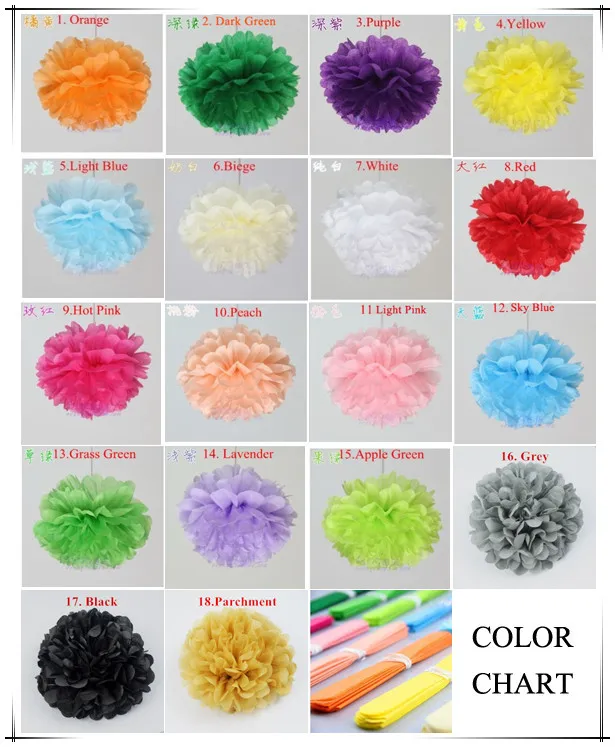 DIY 10 Inch 25 Cm Decorative Tissue Paper Pom Poms Flower Balls For Birthday Party Supplies Wedding Decorations In Artificial Dried Flowers From Home DIY 10 Inch 25 Cm Decorative Tissue Paper Pom Poms Flower Balls For Birthday Party Supplies Wedding Decorations In Artificial Dried Flowers From Home