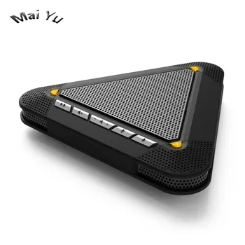 

High Grade Triangle Meeting Microphone Full Duplex Video Microfone with Stand USB 360 Diameter 8m for Computer Meet System