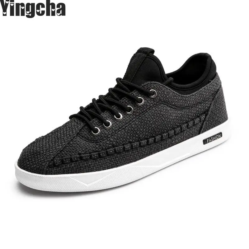 

Spring Summer Shoes Men Fashion Casual Footwear Plus Size 39-46 Designer Man Lace-up Brand Shoes