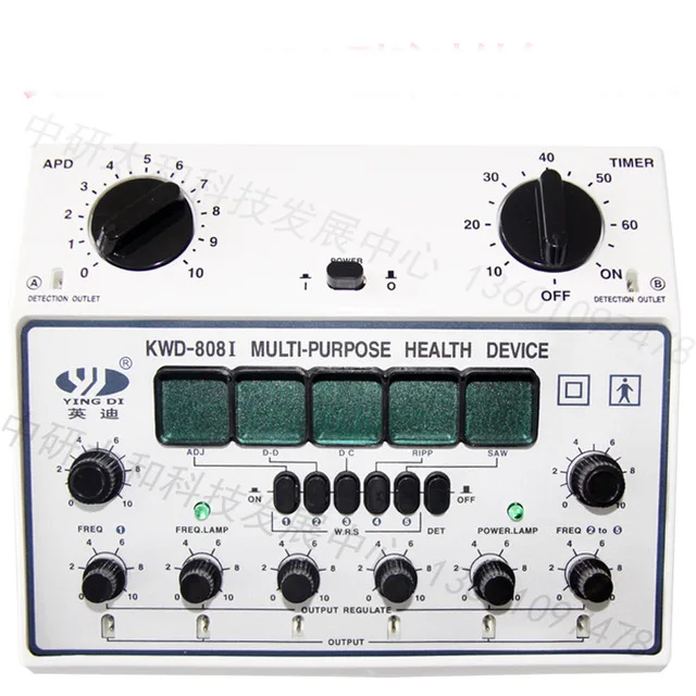 

electro-acupuncture device needle stimulator KWD-808-II-6 channel outputs Pain Relief Muscle Stimulator