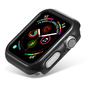 

Frame Protective Case For Apple Watch Series 5 4 44mm 40mm Cover Shell Perfect Bumper Ultra-thin PC Case for iWatch 4 Cover