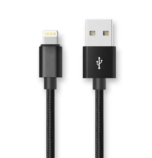 SUOZUN ل فون X 7 8 6 زائد 6 ثانية 5 USB شاحن كابل للإضاءة سريع شحن مزامنة بيانات الهاتف المحمول كابل 1 متر