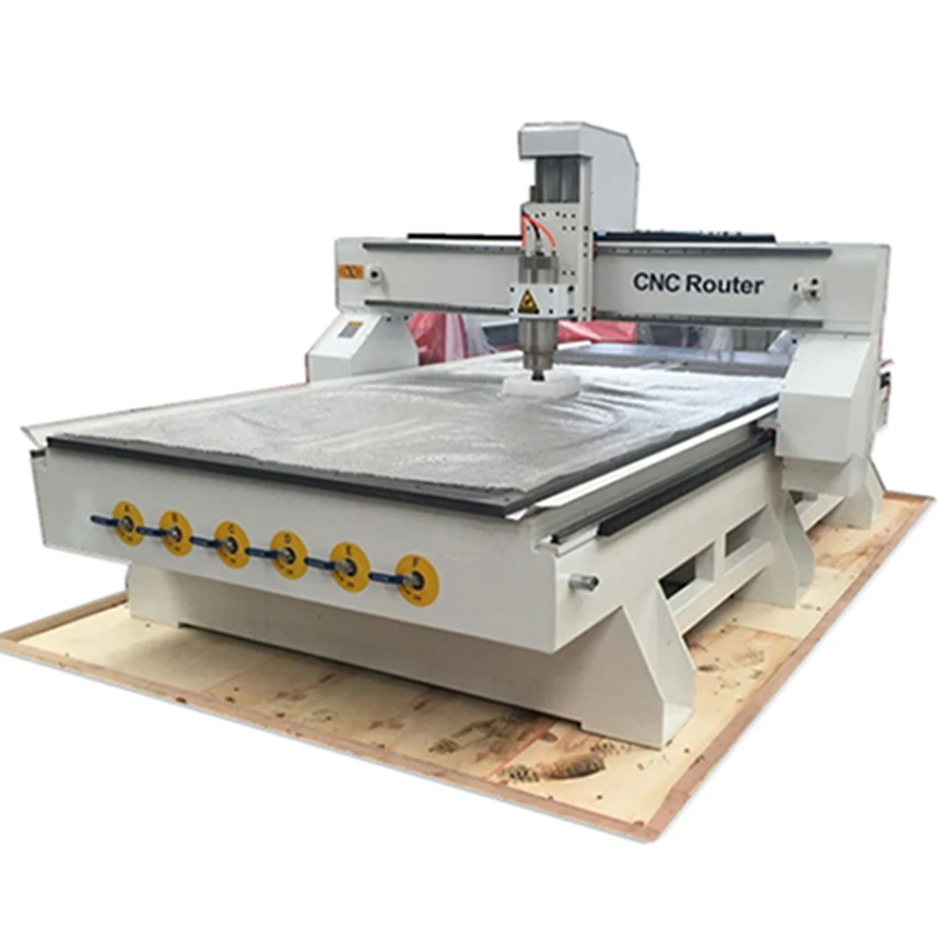 

Cheap 1325 large wood working engraving machine with Mach3 CNC router with vacuum cleaner for MDF cutting milling work 3KW