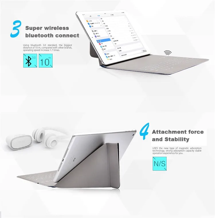 Чехол с клавиатурой Bluetooth для Xiaomi mi Pad 4 Plus mi Pad4plus Tablet PC для Xiaomi mi Pad 4 Plus 128gb mi Pad4plus чехол с клавиатурой