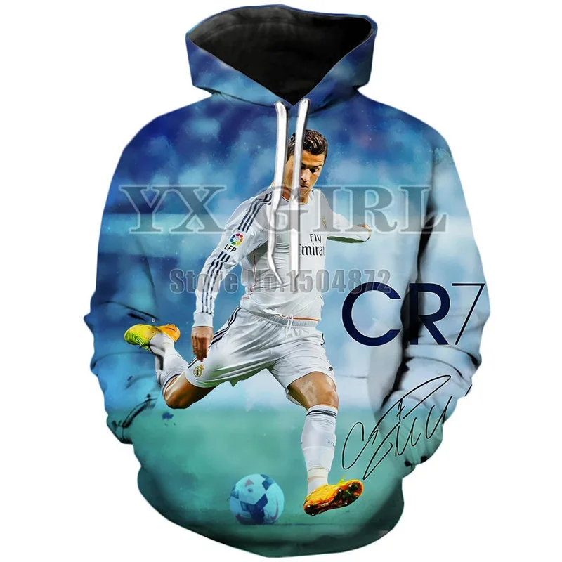 Mens 3d Ronaldo Hoodies (6)