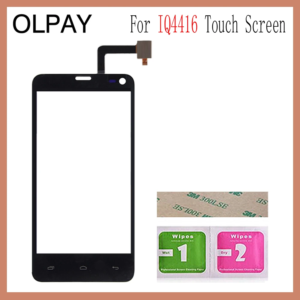 4 5 ''мобильный телефон для Fly IQ4416 IQ 4416 сенсорный экран Стекло Переднее стекло