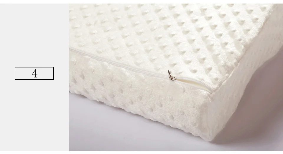 Contoured Cervical Orthopedic Pillow For Neck Pillow Memory Foam Pillow Latex Case Soft Slow Rebound Memory Foam Cervical Pillow  (8)