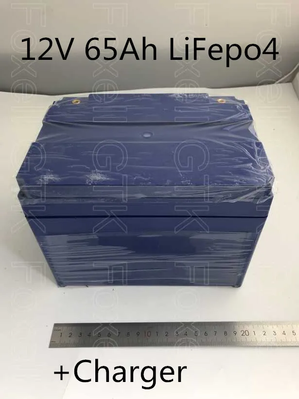 

12V 65Ah LiFepo4 battery pack 4S 32700 for solar system Automobile Truck electric yacht solar street light solar wind power RV