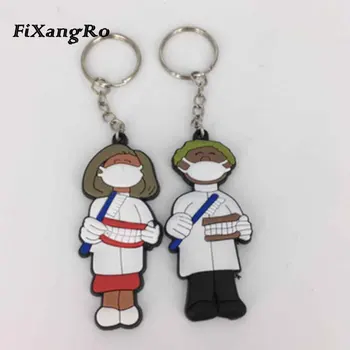 

4pcs Dental Handpiece Key Chains Dental Promo Gifts Dental Creative Keychain
