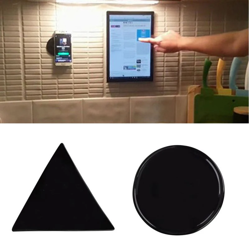 

Magical Super Powerful Rubber Pad Universal Sticker No Trace Mobile Phone Holder Car Kits Car Bracket Pods Sticky Gel Pad
