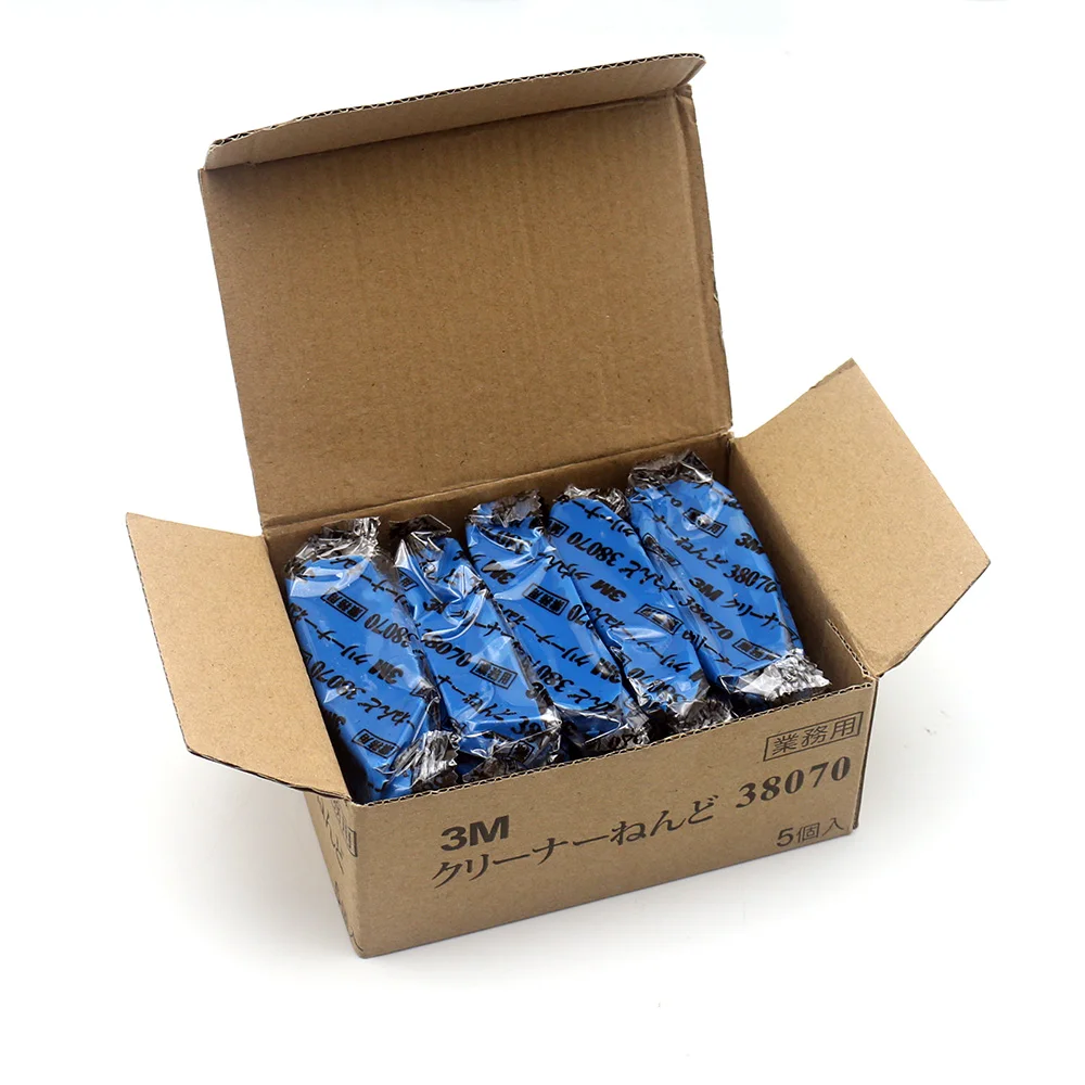 

5PCS 3M Washer Cleaner Mud Magic Sponge Brush Effective Clean Blue Clean Clay Bar Easy Washing Car Care Tool