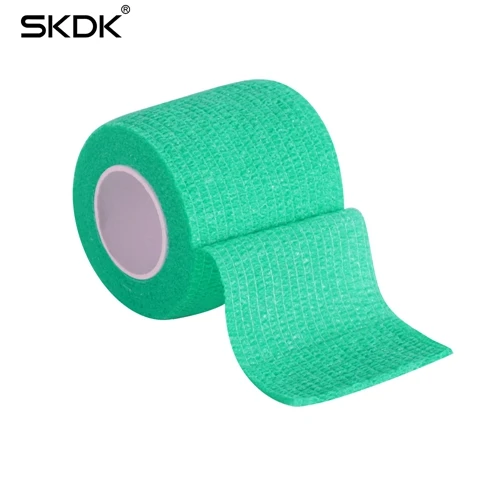 SKDK 4,5 MColorful Sport elastopast Спортивная эластичная повязка самоклеющаяся лента для защиты от артроза лодыжки - Цвет: Зеленый