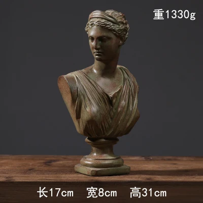 

The statue of David of retro Europe puts creative sitting room study household Venus decorative handicraft small ornament home
