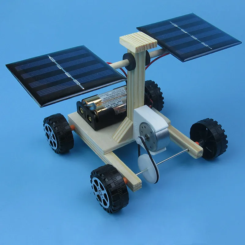 

DIY tech small gizmos Space probe solar vehicle Hybrid drive car Physical experiment for primary and secondary Free shipping