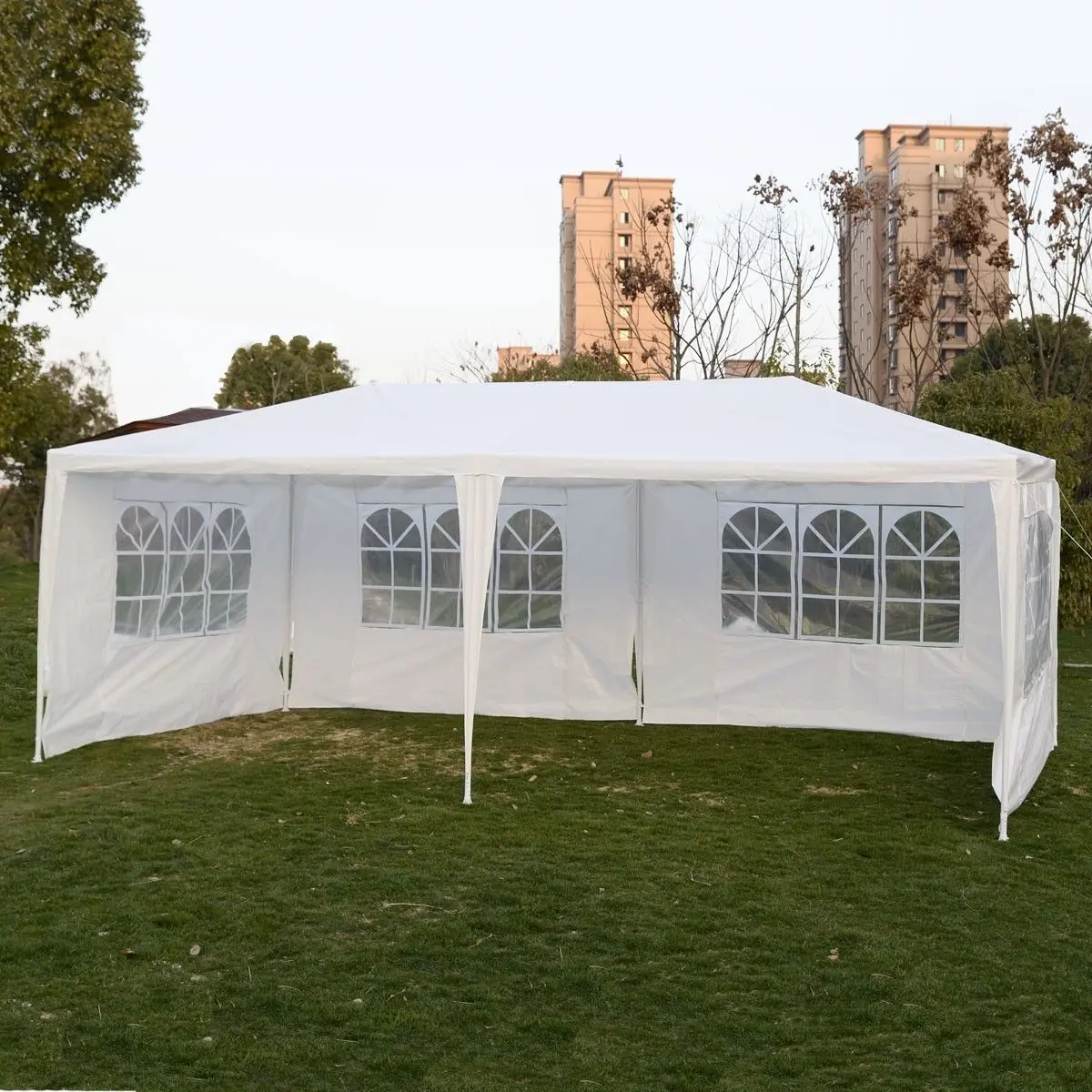 Goplus открытый навес 10 'X20 ' вечерние свадебные палатки садовые патио Gazebo