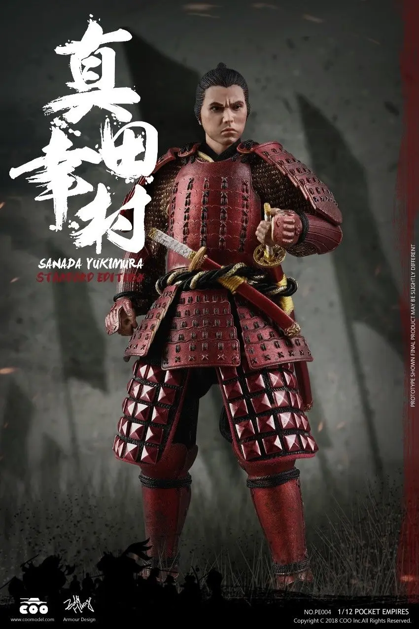 COOMODEL PE004 японский самурайский солдат Armour ASHIGARU 1/12 фигурка|Игровые фигурки и