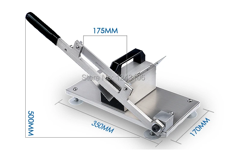 RCIDO ST-200 нержавеющая сталь замороженное мясо слайсер, ручка мяса резки, овощерезка машина, баранины рулоны машина