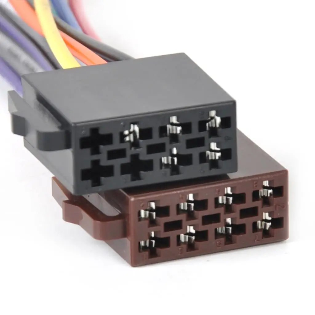 2021 New Universal ISO Wire Harness Female Adapter Connector Cable