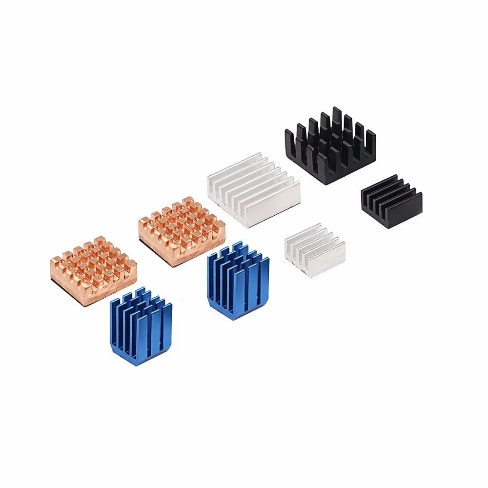 8 шт. разных цветов радиаторы для Raspberry Pi 3 | Компьютеры и офис