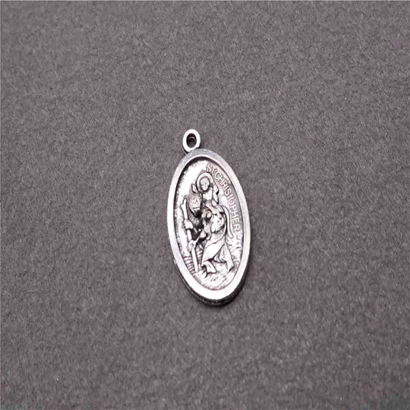 Religious Charisma Mini St. Christopher Medal Mini Medal Religious Beads Medal Religious Charisma Mini St. Christopher Medal Mini Medal Religious Beads Medal