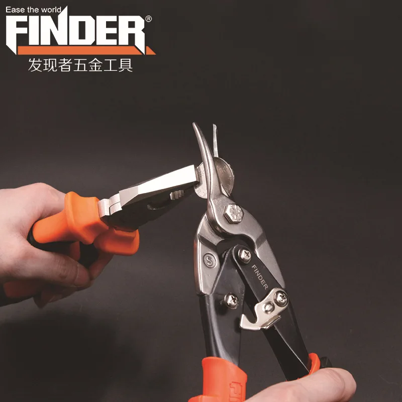 

Aviation scissor left right edge industrial industry household work cutting cutter iron tool chrome vanadium