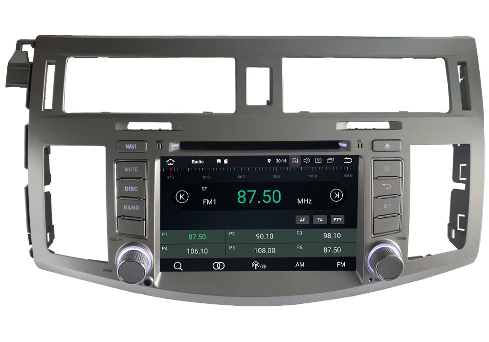 Flash Deal 7" Octa Core 4G Android 8.1 4GB RAM 64GB ROM RDS Car DVD Multimedia Player Radio Stereo GPS Glonass For Toyota Avalon 2005-2010 2