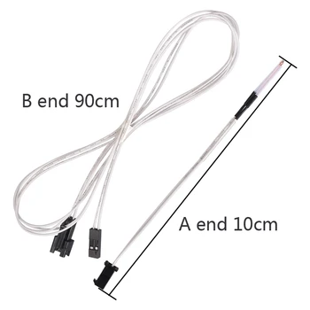

NTC100K ohm NTC3950 for replacement Thermistors with 90cm cable for v6&V5 J-head 3D printer parts