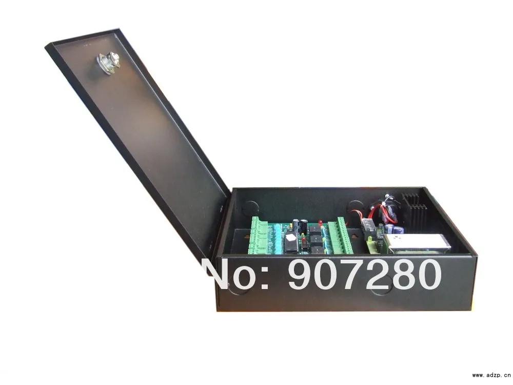 

Wholesale 32bit CPU TCP/IP Single Door Two Way Access Control Panel+Power Supply Box