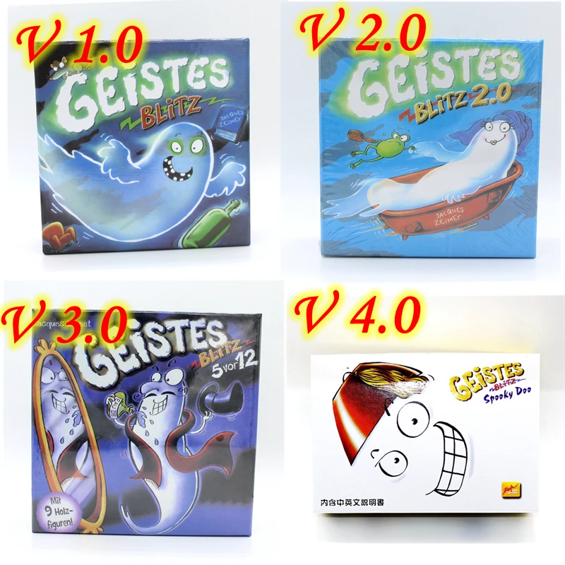 Geistes Blitz 1 2 3 4 Ghost Geistesblitz 5 Vor 12 Spooky Doo настольная игра очень популярные вечерние