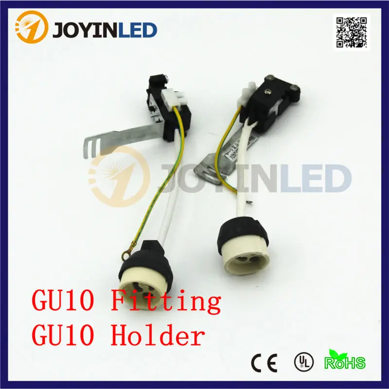 

10pcs/lot gu10 socket base Connector Ceramic Holder Lamp wiring for GU10 Base Halogen Socke or GU10 led junction boxes